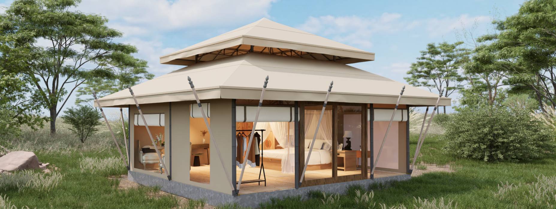 阳曲县户外野奢帐篷